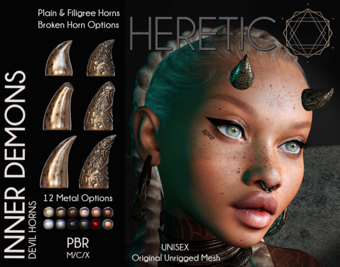 [ HERETIC ] Inner Demons - Devil Horns
