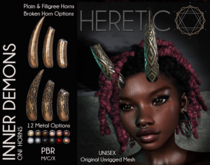 [ HERETIC ] Inner Demons - Oni Horns