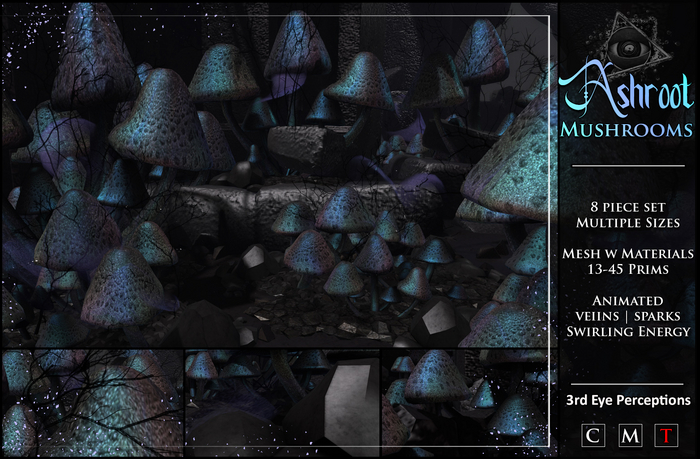   Ashroot Mushrooms // Set