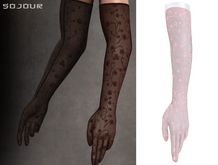 SOJOUR - Veronika gloves - pink