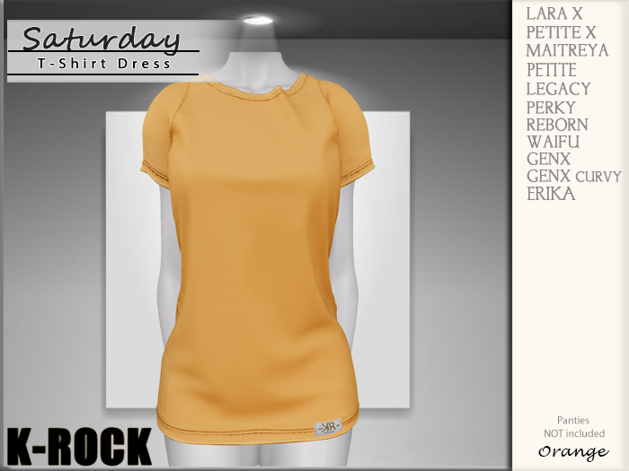 :KR: Saturday Shirt - Orange
