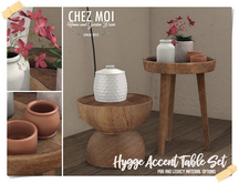 CHEZ MOI Hygge Accent Table Set
