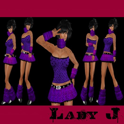 Lady J Collection FaithPurple