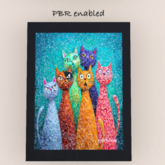 Cats with Attitude -Turquoise Troupe (single)