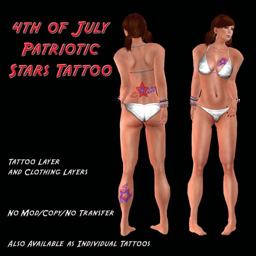 Stars Tattoo - Full Body