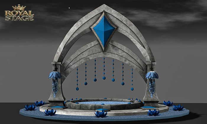 *Royal Stage* Oriental Scene (C/M)