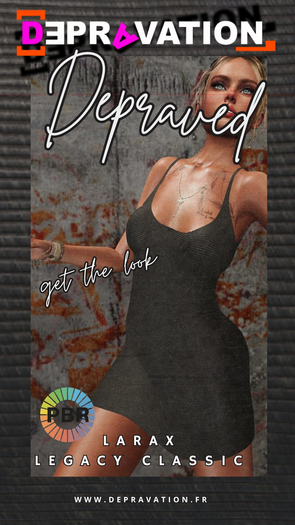 {Dpv] DEPRAVED - BLACK 029 - PBR