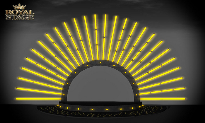 *Royal Stage* Scene Sun (C/M)