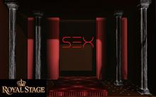 *Royal Stage* Sexy Backdrop (C/M)