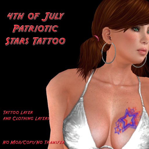 Stars Tattoo - Chest