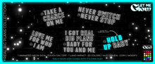 LET ME GLOW RBP 04 - HOLD UP BABY NEON SIGN