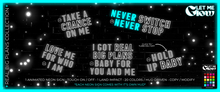 LET ME GLOW RBP 05 - NEVER SWITCH NEON SIGN