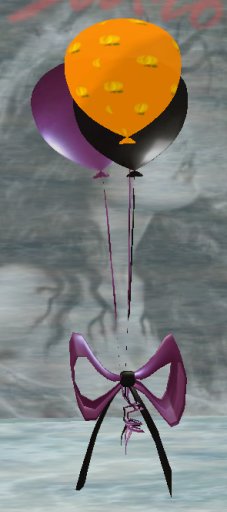 Sculpt Designer Halloween Party Balloons - Candy Corn Black & Purple