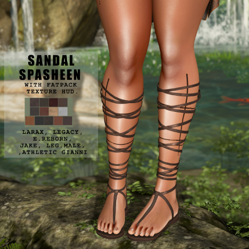 UNA. SandalsPasheen FATPACK