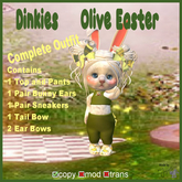 *JAS* Dinkies Olive Easter Complete Outfit