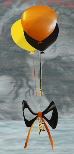 Sculpt Designer Halloween Party Balloons - Orange Black Yellow