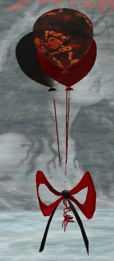 Sculpt Designer Halloween Party Balloons - Skeleton Black Red
