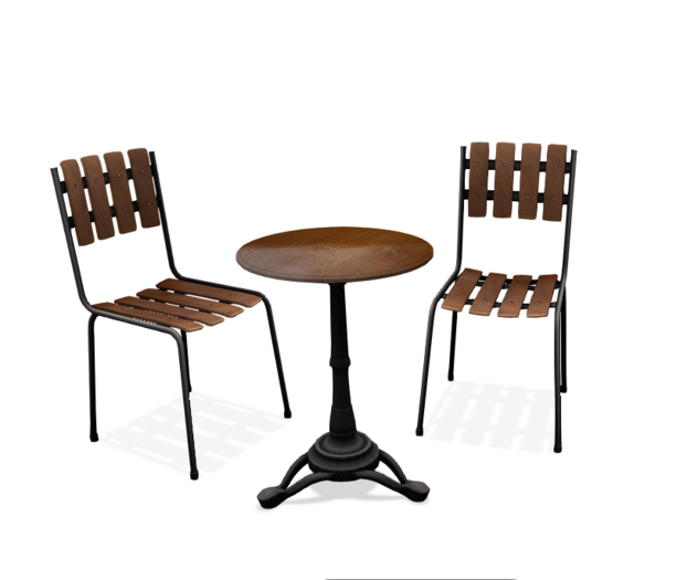 HIDEKI - Cafe Table & Chairs