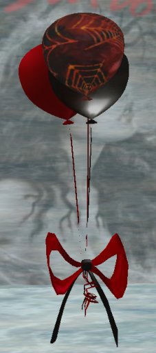 Sculpt Designer Halloween Party Balloons - Web Red Black 