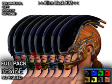 **Alien Mask X02 Female (PACK)**PlayFullMesh
