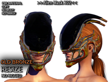 **Alien Mask X02 Female (OLD BRONZE)**PlayFullMesh