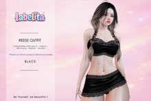 [LABELITA] Reese Outfit Black