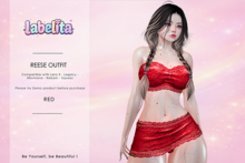 [LABELITA] Reese Outfit Red