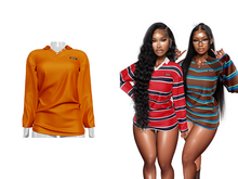[Brior] Zya Oversized Shirt - (Orange)