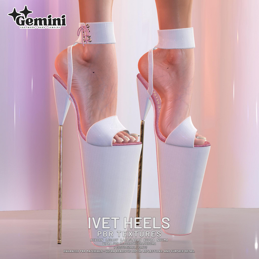 Gemini -Ivet Heels- 2PACK - PBR -