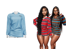 [Brior] Zya Oversized Shirt - (Blue)