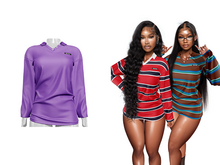 [Brior] Zya Oversized Shirt - (Purple)