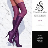 [S&C] Kendall Boots - Pink • Lara • LaraX • Legacy • Prima •Reborn