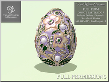 Full Perm Easter Egg Ornate 3