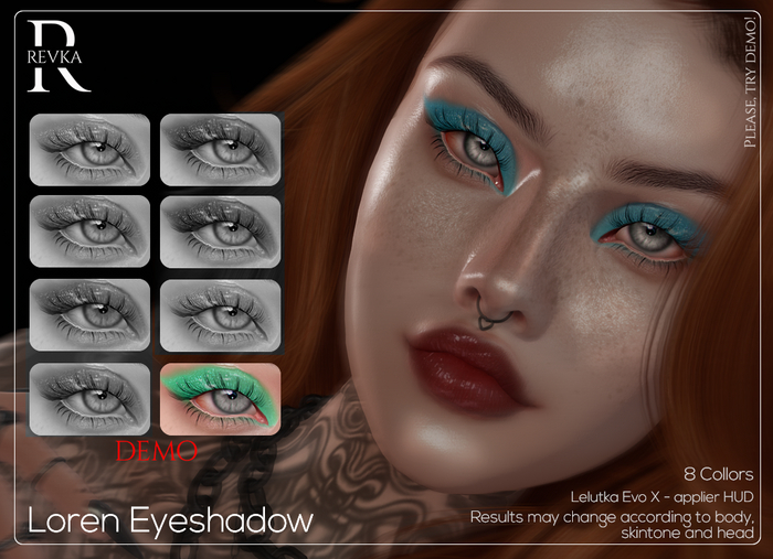 REVKA ~ Loren Eyeshadow - DEMO