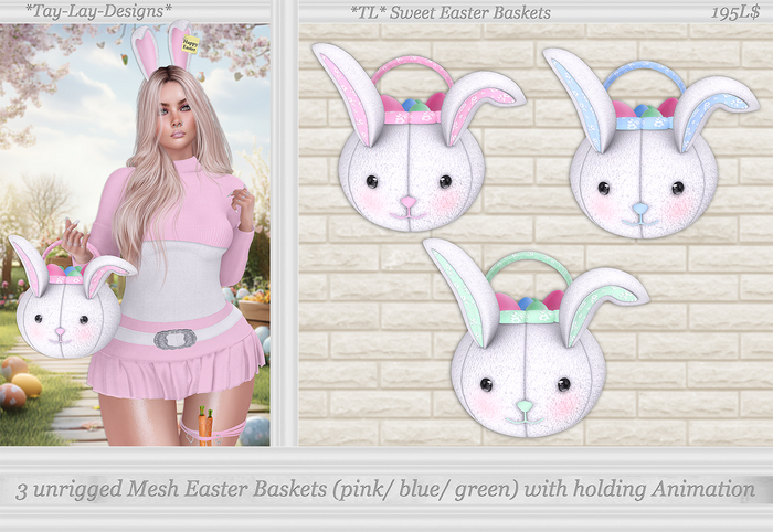 *Tay-Lay-Designs* Sweet Easter Baskets