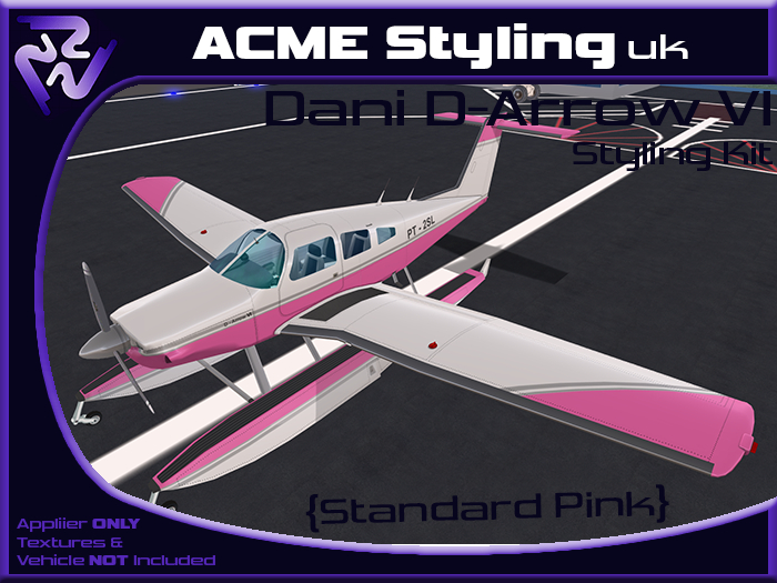 Acme Dani D-Arrow VI Paint Pot - Basic Pink