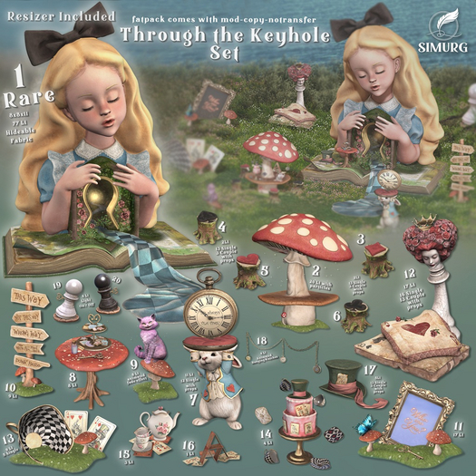 01. Simurg - Through the Keyhole - The Curious Girl RARE