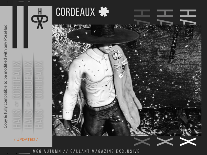 C O R D E A U X — The Vintage Serie [MGG] 5 Bento Poses
