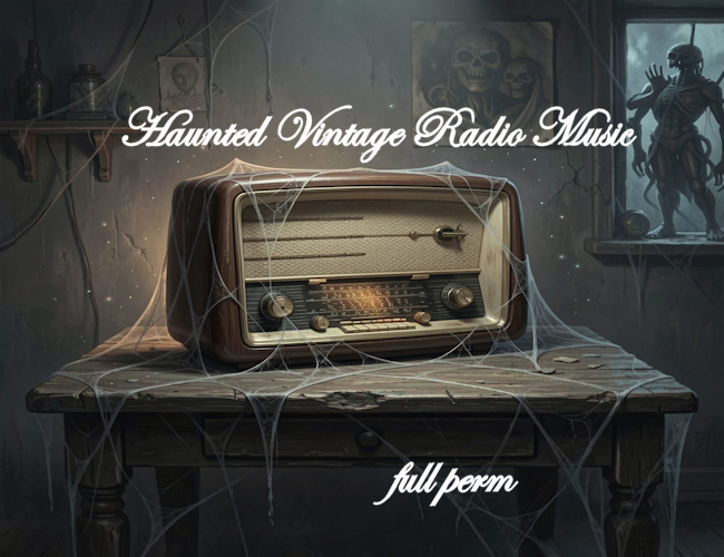 Bunny's Music -Haunted Vintage Radio-full perm music