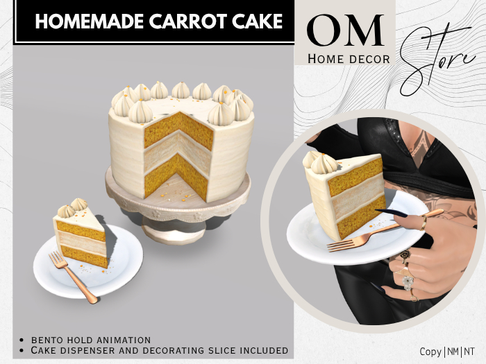 |OM| Homemade Carrot Cake