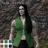 Sylvan Suede Vest BOXED