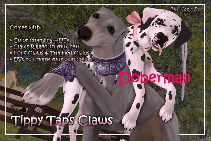 TCD - Tippy Taps - Doberman Claws