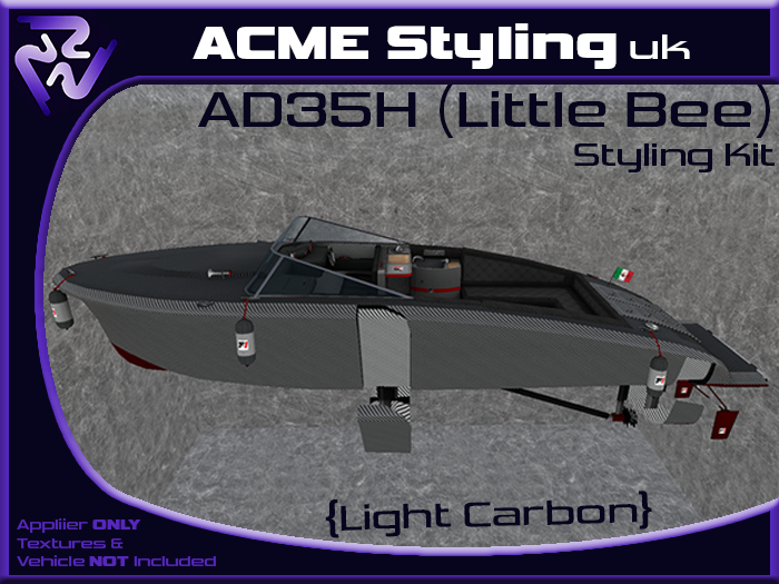 ACME AD35H  Little Bee Styling Kit - Light Carbon