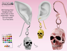 Animated Earring Skull