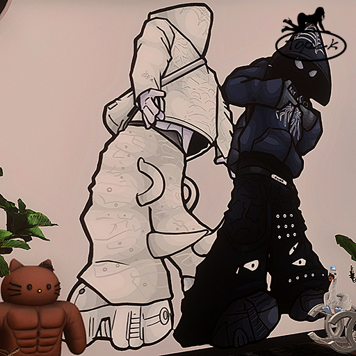 topick - murals - bw twin