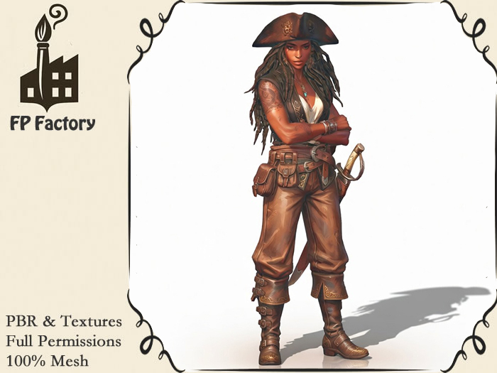 Crimson Pirate Character Full Perm