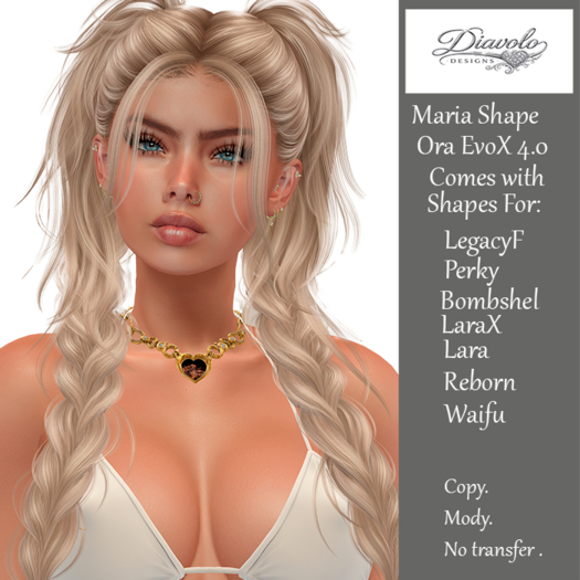Diavolo Designs - MARIA Shape EvoX Ora Head