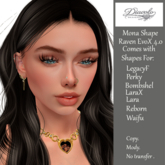 DiaVolo Designs - Mona Shape - Raven EvoX