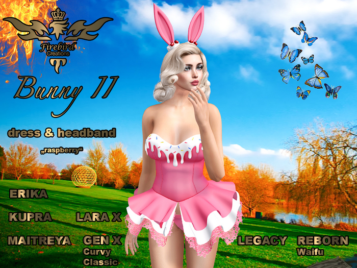 Firebird Bunny II raspberry