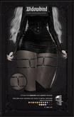 voodoo. Widowbind Leg Garters Fatpack // 2 Sizes